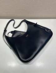 Uubags Prada 1BC299 Boogie large leather bag in black 40x24.5x9cm - 5