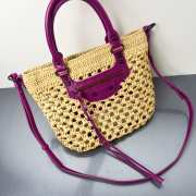 Uubags Balenciaga Le City Basket Small Bag In Beige/Azalea 28x22x11cm - 5