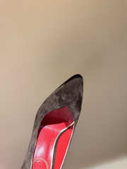 Uubags Valentino Suede Pumps In Dark Chocolate 10cm - 6