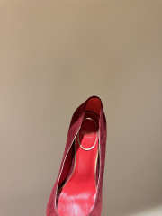 Uubags Valentino Suede Pumps In Red 10cm - 5