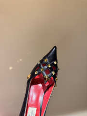 Uubags Valentino Studdy Kidskin Pumps 10cm Black  - 6