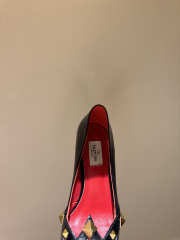 Uubags Valentino Studdy Kidskin Pumps 10cm Black  - 5