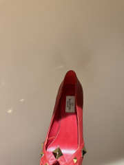 Uubags Valentino Studdy Kidskin Pumps 10cm Red - 6