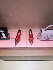 Uubags Valentino Studdy Kidskin Pumps 10cm Red - 3