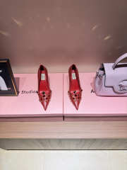 Uubags Valentino Studdy Kidskin Pumps 10cm Red - 2