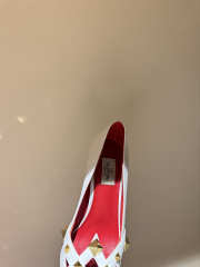 Uubags Valentino Studdy Kidskin Pumps 10cm White - 6