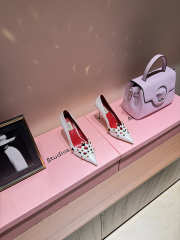 Uubags Valentino Studdy Kidskin Pumps 10cm White - 5