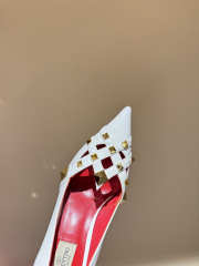 Uubags Valentino Studdy Kidskin Pumps 10cm White - 2