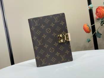 Uubags Louis Vuitton GI0238 Notebook Cover Paul MM Monogram Canvas 14.5x20x2cm
