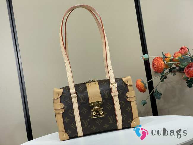 Uubags Louis Vuitton M3A169 Malle De Jour Bag Monogram Canvas Material 24x15x8cm - 1