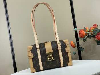 Uubags Louis Vuitton M3A169 Malle De Jour Bag Monogram Canvas Material 24x15x8cm