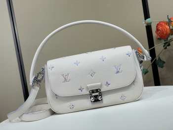 Uubags Louis Vuitton M2A332 Pochette Métis Soft PM BagLink Quartz Embossed Cowhide Leather 25x15x5cm