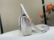 Uubags Louis Vuitton M2A332 Pochette Métis Soft PM BagLink Quartz Embossed Cowhide Leather 25x15x5cm - 6