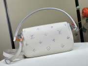 Uubags Louis Vuitton M2A332 Pochette Métis Soft PM BagLink Quartz Embossed Cowhide Leather 25x15x5cm - 5