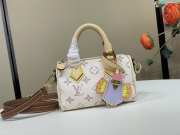 Uubags Louis Vuitton M29781 Nano Speedy Monogram Dune Coated Canvas 16x12.5x10cm - 1