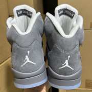 Uubags Air Jordan 5 Retro 'Wolf Grey' Older Kids' Shoes - 6