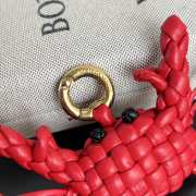 Uubags Bottega Veneta Crab Charm With Hook Cardinal/black 5.5x3.5cm - 2