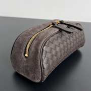 Uubags Bottega Veneta Large Nodo Pouch In Espresso 12x28.5x12cm - 6