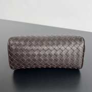Uubags Bottega Veneta Large Nodo Pouch In Espresso 12x28.5x12cm - 4