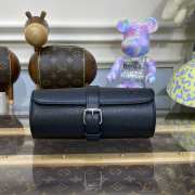 Uubags Louis Vuitton 3 Watch Case In Black  - 1