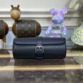 Uubags Louis Vuitton 3 Watch Case In Black 
