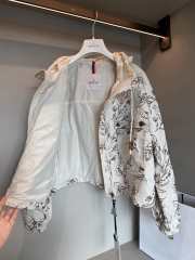 Uubags Moncler Nepeta Hooded Floral Print Jacket  - 3