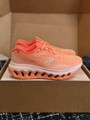 Uubags On Cloudsurfer Max Running Shoes In Coral Orange - 1