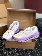 Uubags On Cloudsurfer Max Running Shoes In White & Lilac - 5