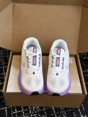 Uubags On Cloudsurfer Max Running Shoes In White & Lilac - 6