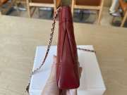 Uubags Chanel 31 Mini Shopping Bag Shiny Lambskin Red Gold-Tone 17.5x20.5x4cm - 5