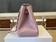 Uubags Chanel Caviar Quilted Mini Bucket Bag Light Pink 16x15x9cm - 5