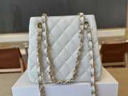 Uubags Chanel Caviar Quilted Mini Bucket Bag White 16x15x9cm - 2