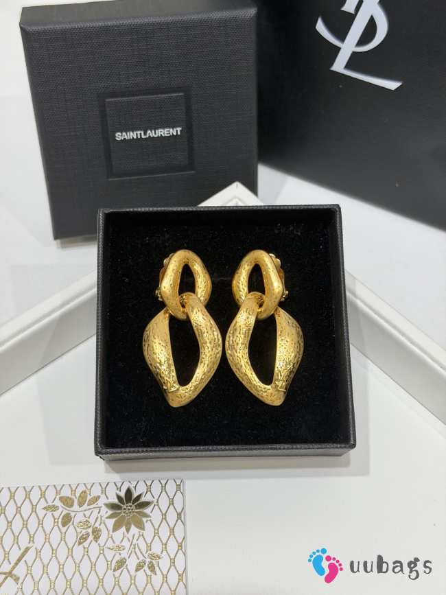 Uubags YSL earrings gold - 1
