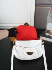 Uubags Louis Vuitton M13347 Sunset Bag White Calfskin 25x17cm - 2