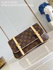 Uubags Louis Vuitton M28613 Marelle Bag Monogram Coated Canvas 28x15.5x7cm - 1