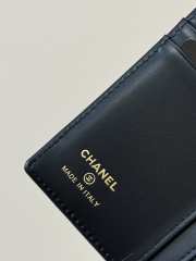 Uubags Chanel Passport In Black Grained Calfskin  14.2x10.5x1.5cm - 5
