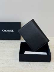 Uubags Chanel Passport In Black Grained Calfskin  14.2x10.5x1.5cm - 4