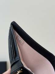 Uubags Chanel Passport In Black Grained Calfskin  14.2x10.5x1.5cm - 3