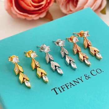 Uubags Tiffany & Co Diamond Convertible Drop Earrings