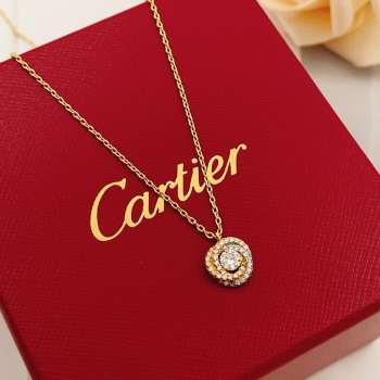 Uubags Cartier Trinity pendant, 1 diamond, paved