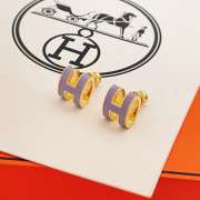 Uubags Hermes Mini Pop H earrings in gold - 1
