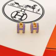 Uubags Hermes Mini Pop H earrings in gold - 6