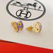 Uubags Hermes Mini Pop H earrings in gold - 5