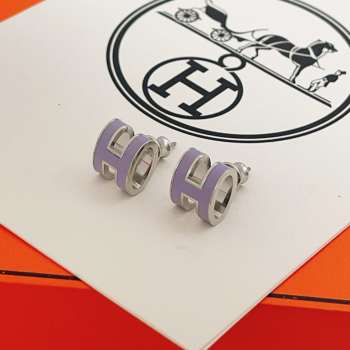 Uubags Hermes Mini Pop Hearings in silver