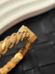 Uubags Chanel Première Galon watches yellowish-brown, with a black lacquered surface - 6
