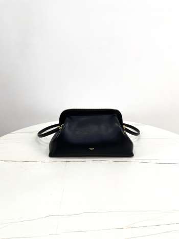 Uubags Celine Medium Doctor's Pouch In Supple Natural Calfskin Black 27.5x15x14cm