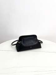Uubags Celine Medium Doctor's Pouch In Supple Natural Calfskin Black 27.5x15x14cm - 6