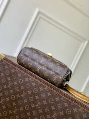 Uubags Louis Vuitton M27067 Saint-Germain BB Bag In Monogram/Wine Red 24x17x9cm - 2