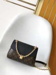 Uubags Louis Vuitton M26398 Saint-Germain BB Bag In Monogram/Black 24x17x9cm - 1