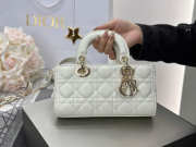 Uubags Dior Small Lady D-Joy Bag Latte Cannage Lambskin 22x12x6cm - 1